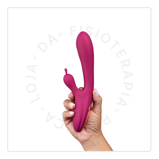 Vibrador com estimulador